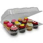 Detroit Forming Lbh9222 Clear Hinged Cupcake or Muffin Container 100 per Case