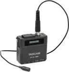 TASCAM DR-10L Pro Ultra-Compact 32-Bit Float Audio Field Recorder, Lavalier Mic