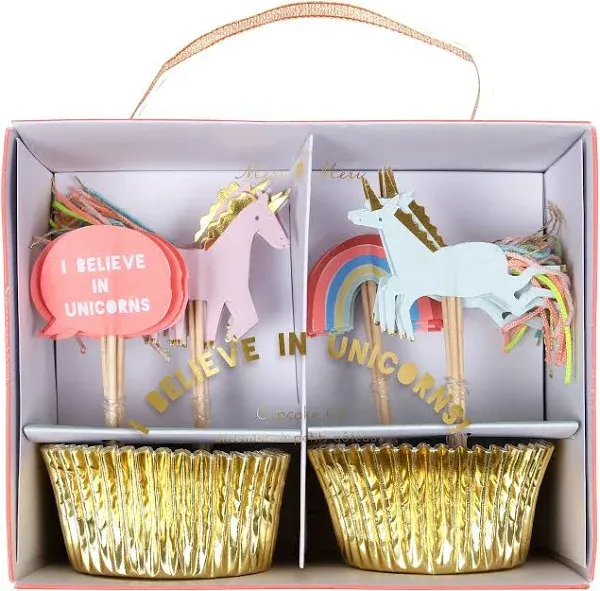 Meri Meri I Believe in Unicorns Cupcake Kit