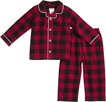 Simple Joys by Carter's Toddler Boys' 2-Piece Coat Style Pajama Set