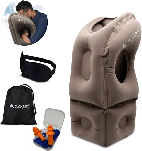 Modern Advantage Inflatable Travel Pillow