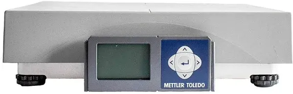 Mettler Toledo BC60 / PS60 Scale 150 LB Shipping Scale with ABS Platter GEOCAL Calibration | Includes ScaleGistics Software