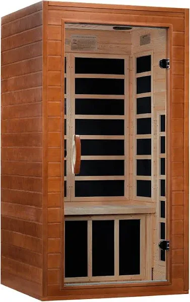 Dynamic Avila 1-2-person Low EMF (Under 8MG) FAR Infrared Sauna (Canadian Hemlock)