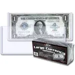 BCW Large Bill Currency Holder, Toploaders