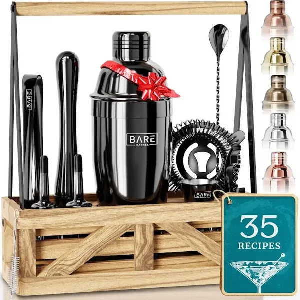 BARE BARREL Mixology Bartender Kit