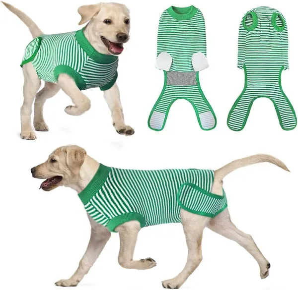 Dog Recovery Suit, After Surgery Wear for Pets Male Female, Professional Dog Onesie for Surgery for Abdominal Wounds Recovery Shirt, Substitute E-Collar & Cone X-Large