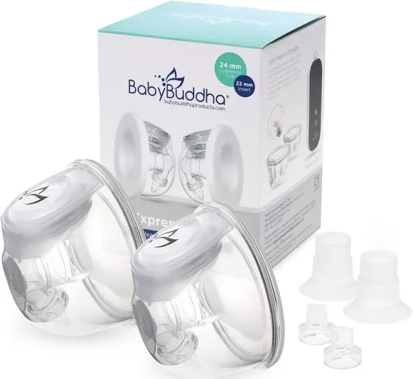 BabyBuddha Hands-Free Breast Pump Collection Cups