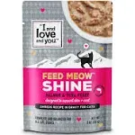 I and Love and You Feed Meow Shine Salmon & Tuna Feast 3 oz (24 Pack)