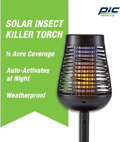 PIC Solar Insect Killer Torch