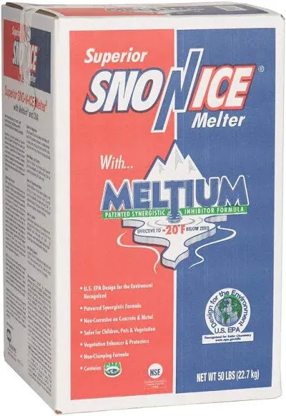 Superior Snow-N-Ice Melter Pet Friendly Ice SU050BX-CP