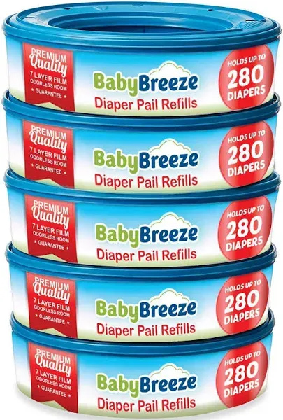 BabyBreeze Diaper Pail Refill Bags