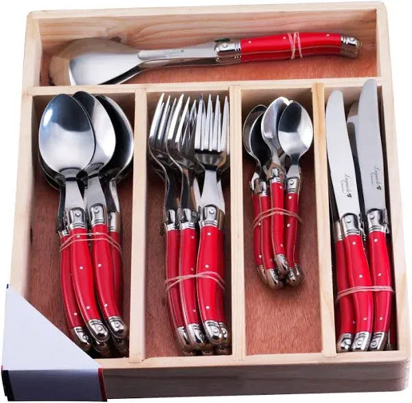 FlyingColors Laguiole Stainless Steel Flatware Set