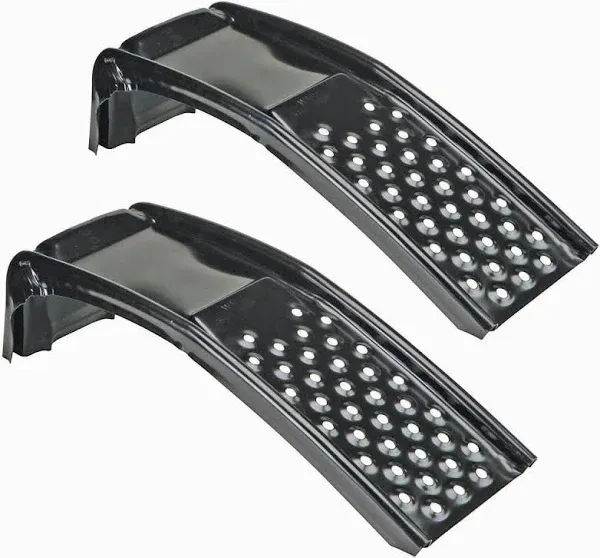 PITTSBURGH AUTOMOTIVE Solid Steel Auto Ramp Set 