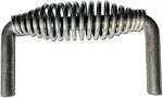 LavaLock Island Outdoor, LLC 5-3/8" Stainless Spring Handle with 1/2" Steel Rod (6" Wide, 3.5" Tall) - Weld ON (1)