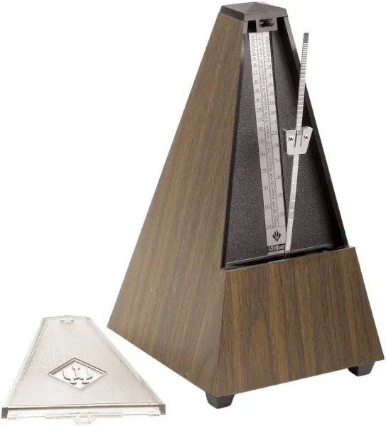 Wittner Pyramid Walnut Plastic Metronome