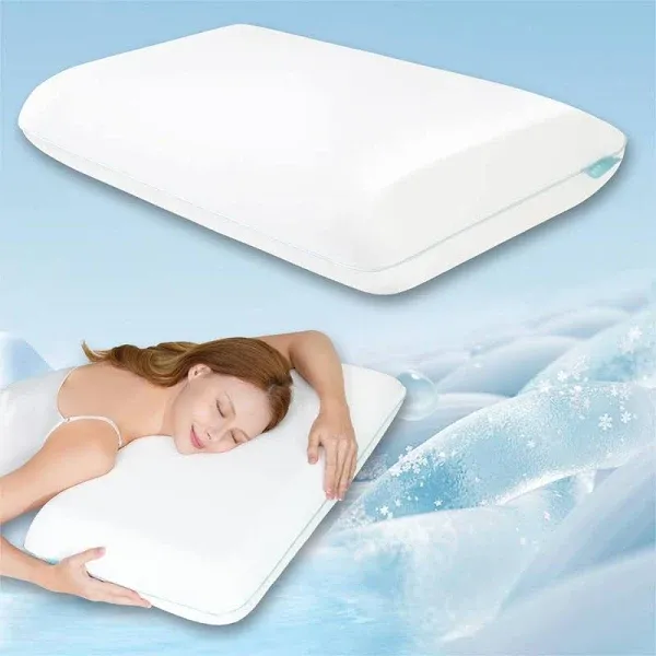 Soft Cooling Pillow Memory Foam Neck Cervical Pillow Ergonomic Pillow For Neck Pain Relief