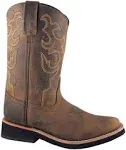 Smoky Mountain Toddler's Pueblo Western Boots - Dark Crazy Horse