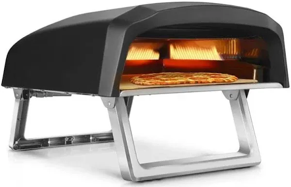 Portable Propane Pizza Oven - Commercial Chef Outdoor Gas Oven