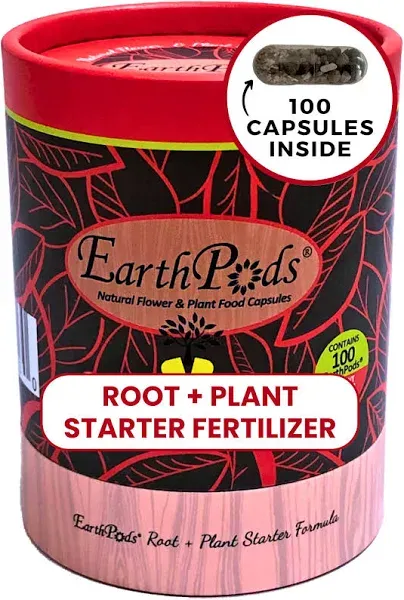 EarthPods Revitalize Organic Plant Food Spikes (100 Fertilizer Capsules)