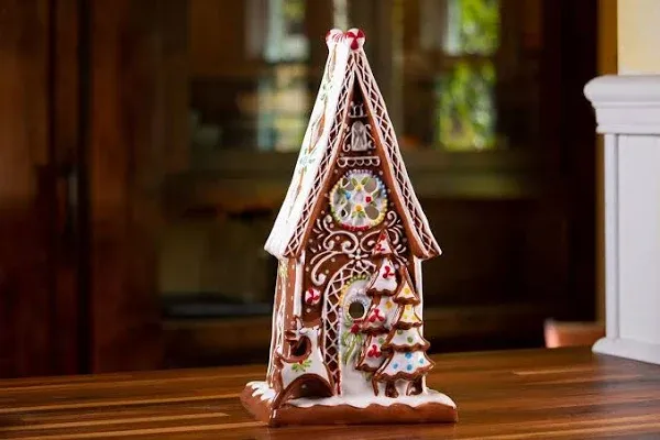 Blue Sky Ceramics Gingerbread Large Candle House