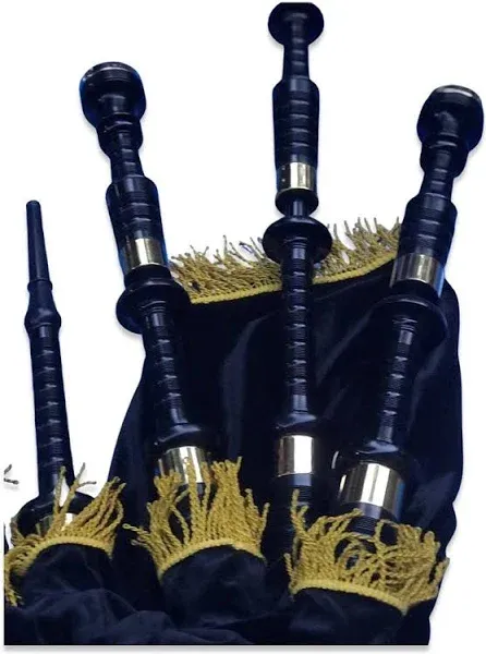 McWilliams BAGPIPES, PROFESSIONAL SCOTTISH HIGHLAND BAGPIPE FOR BEGINNERS ADULT WITH BAG (Bagpipe Chanter Reed)