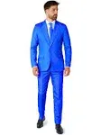 Suitmeister Men's Party Suit - Solid Blue - Size: XXL