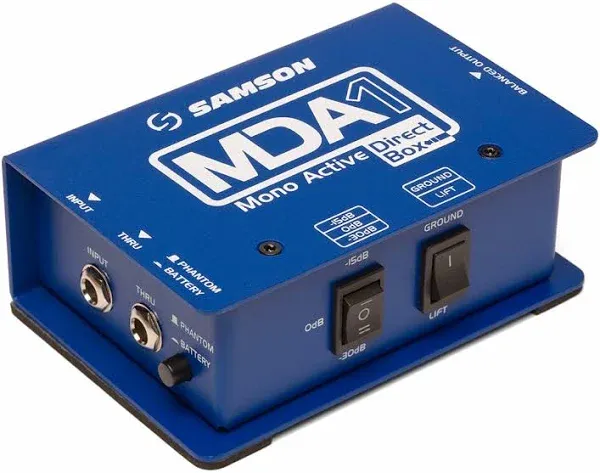 Samson SAMS-SMAX MDA1 Mono Active Direct Box