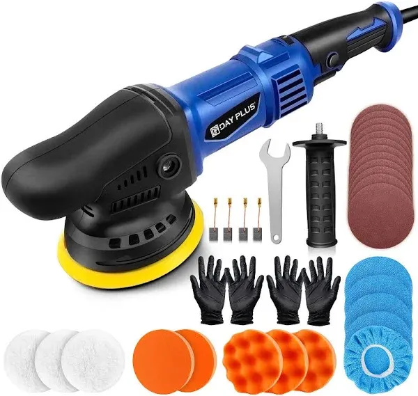 2023 Dual Action Small Car Buffer Polisher Orbital Variable Speed 5 inch