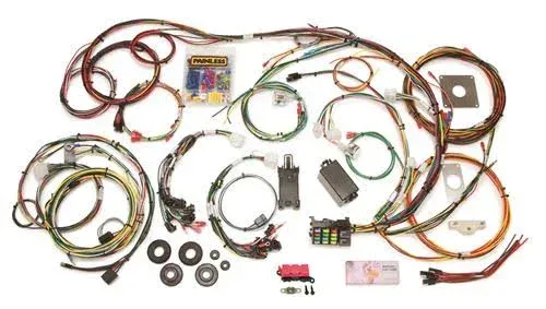 Painless Wiring 20120 22 Circuit Direct Fit Mustang Chassis Harness