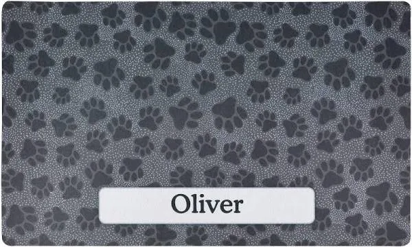 Drymate Personalized Pet Bowl Placemat