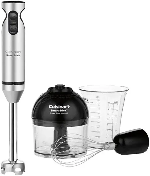 CUISINART SmartStick 2-Speed Hand Blender with Chopper Attachment