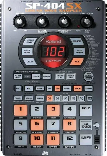 Roland SP-404SX Linear Wave Sampler