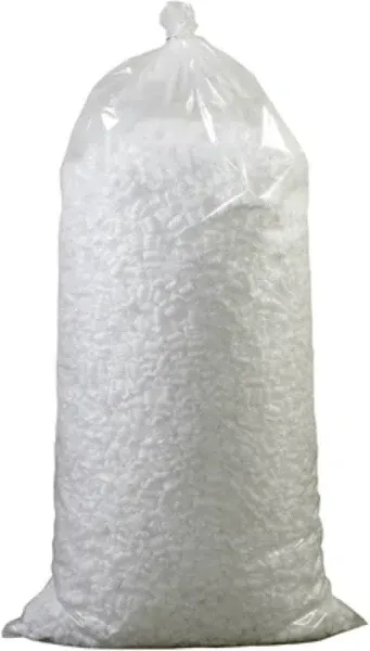 SN7NUTSW Loose Fill Packing Peanuts, 7 Cubic Feet, White