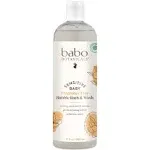 Babo Botanicals, Sensitive Baby Fragrance Free Bubble Bath, 15 Oz