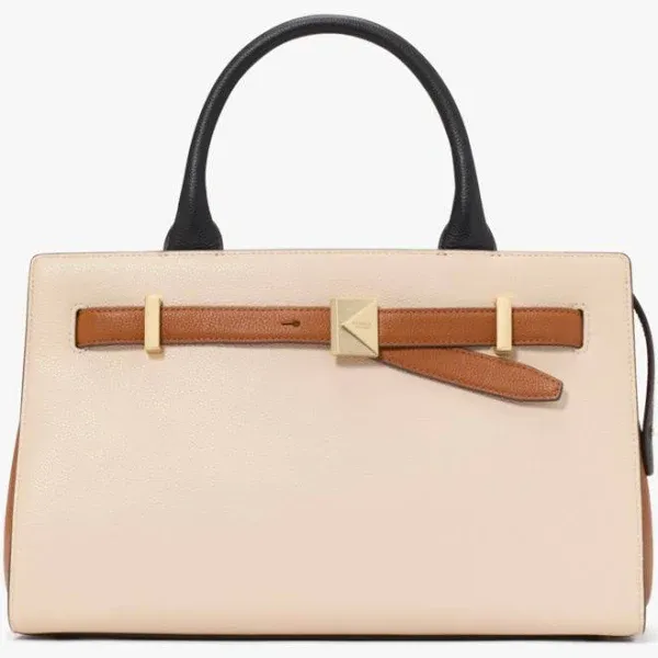 Kate Spade Tribeca Colorblocked Pebbled Leather Crossbody Bag