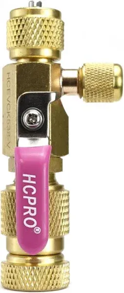 HCPRO HCEVCK538 Quick Flow Vacuum Rated Valve Core Removal Tool 5/16” Female X 3