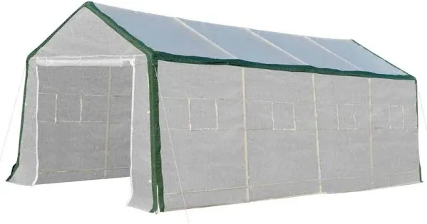 Outsunny 20' x 10' x 8' Walk-In Greenhouse