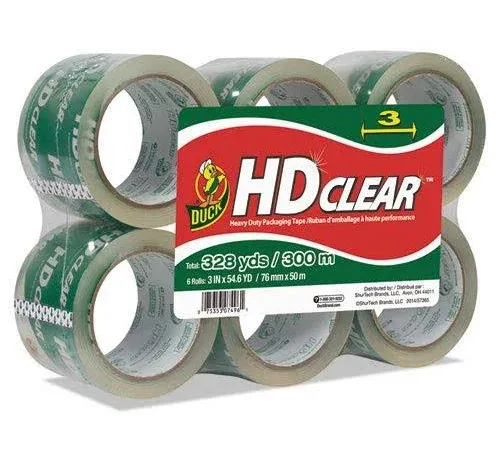 Duck Heavy-Duty Carton Packaging Tape