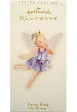 Hallmark 2006 Pansy Fairy Keepsake Ornament