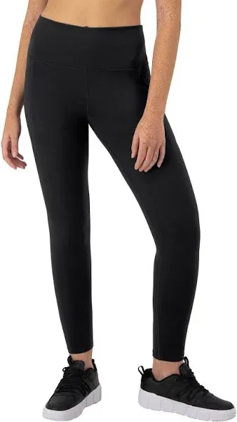 Champion Leggings Soft Touch Period Double Dry FreshIQ Wicking 25 inseam Black