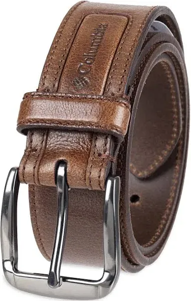 Columbia Men&#039;s Classic Logo Casual Dress Belt