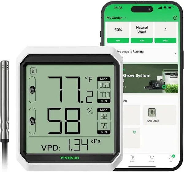 AeroLab Bluetooth Hygrometer Thermometer