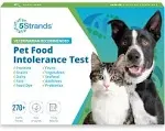 5Strands Pet Food Intolerance Test, at Home Sensitivity Test for Dogs & Cats, 272 Items, Hair Analysis, Accurate for All Ages and Breed, Results