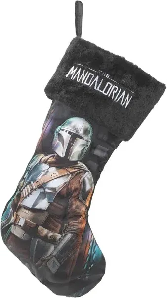 Kurt Adler Star Wars The Mandalorian Stocking