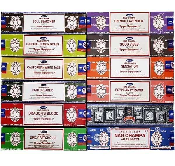 Satya 12 Pack Assorted Pack 15 Gram x 12 Packs