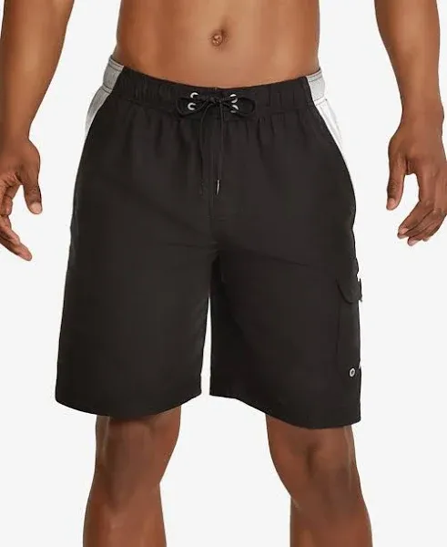 NEW Speedo Mens Sport Colorblock Volley Shorts Speedo Swim Trunk MENS Small