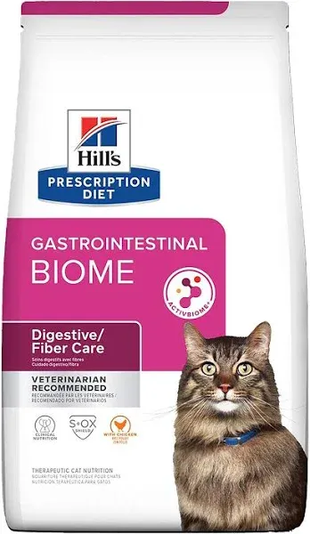 Hill's Prescription Diet Gastrointestinal Biome Dry Cat Food