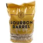 Midwest Barrel Company Genuine Bourbon Barrel BBQ Smoking Wood Chips