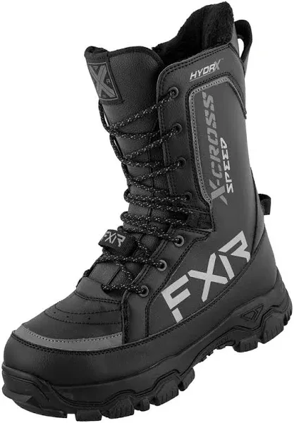 FXR Unisex X-Cross Speed Snowmobile Boots-Black Ops-10/12