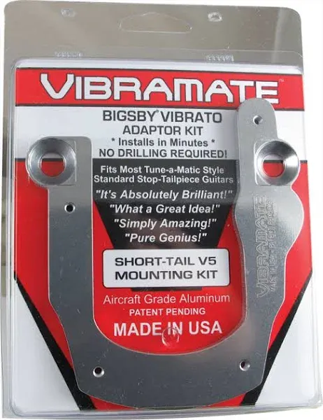 Vibramate Short-Tail V5 Mounting Kit, Gold